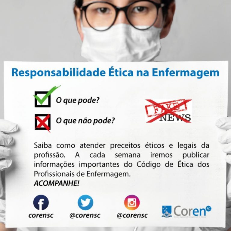 Campanha Responsabilidade Ética da Enfermagem