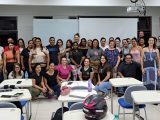 Conselheira Cheila Siega realiza palestra sobre Ética e Legislação profissional para estudantes do Senac Chapecó