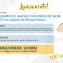 Inscrições abertas para minicurso do Telessaúde SC sobre o trabalho dos agentes comunitários