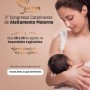 Inscrições abertas para o II Congresso Catarinense de Aleitamento Materno