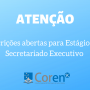 Coren/SC abre vaga para estagiário(a) em Secretariado Executivo na sede em Florianópolis